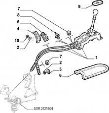 COMANDO LEVERAGGIO ALFA 156